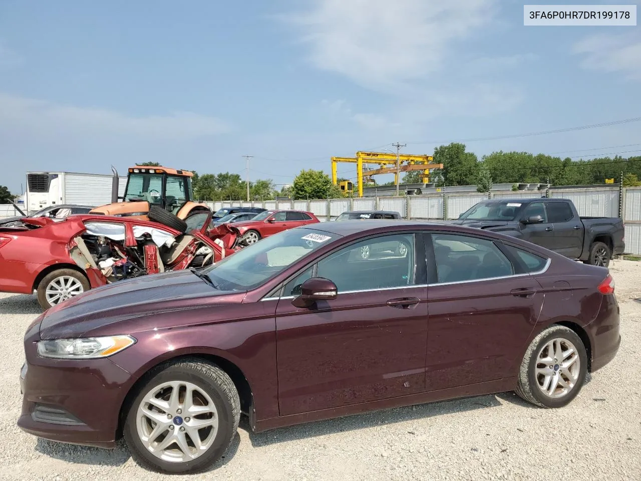 3FA6P0HR7DR199178 2013 Ford Fusion Se