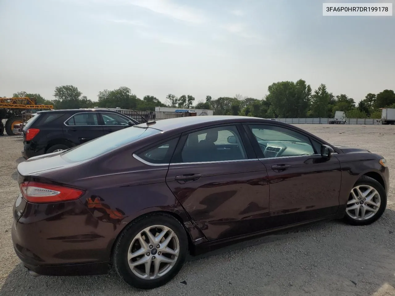 3FA6P0HR7DR199178 2013 Ford Fusion Se