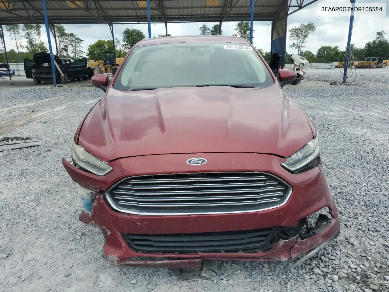 3FA6P0G7XDR105584 2013 Ford Fusion S