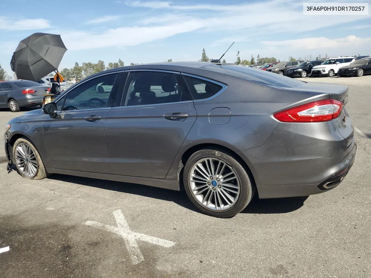 2013 Ford Fusion Se VIN: 3FA6P0H91DR170257 Lot: 65903364