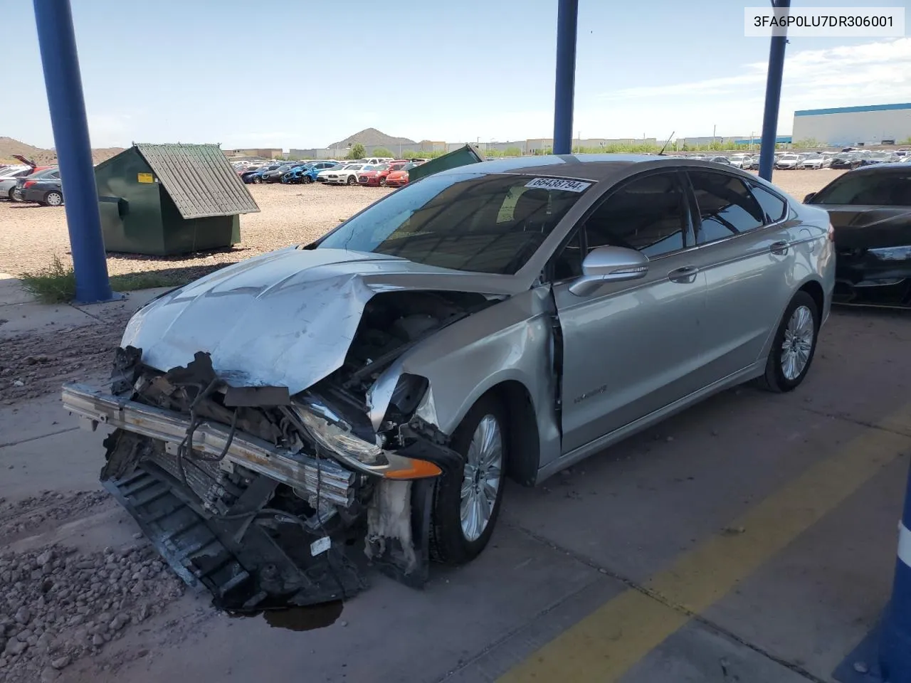 3FA6P0LU7DR306001 2013 Ford Fusion Se Hybrid