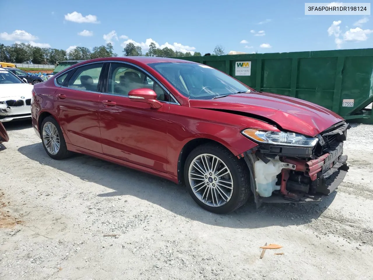 3FA6P0HR1DR198124 2013 Ford Fusion Se