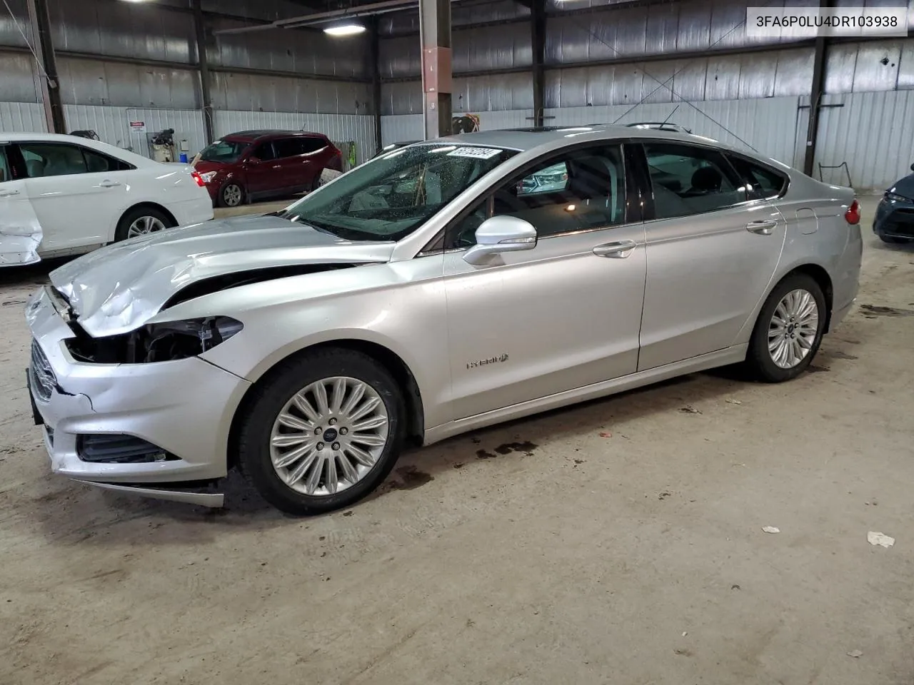 2013 Ford Fusion Se Hybrid VIN: 3FA6P0LU4DR103938 Lot: 66752284