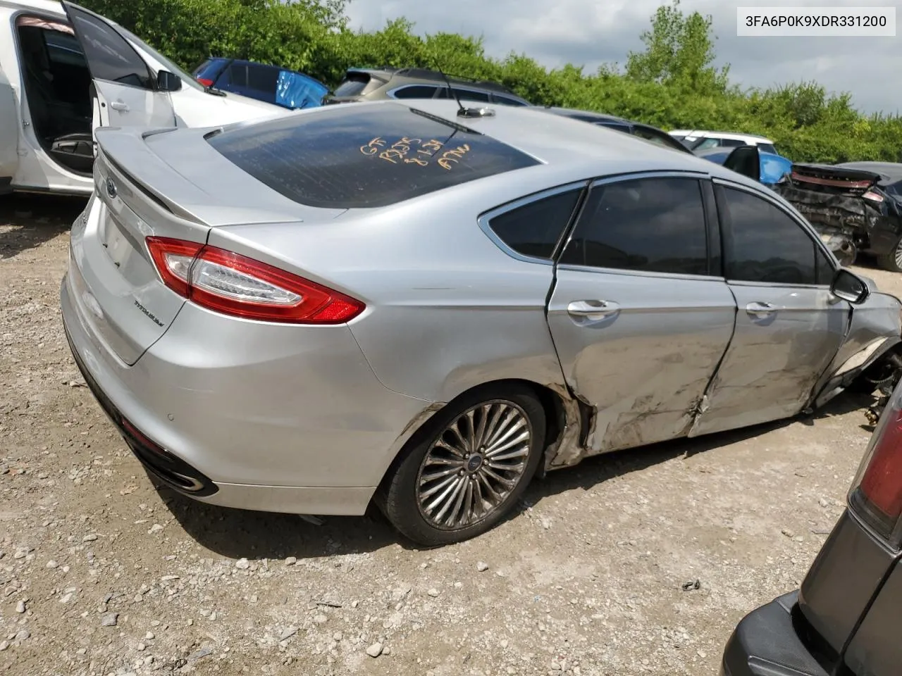 3FA6P0K9XDR331200 2013 Ford Fusion Titanium