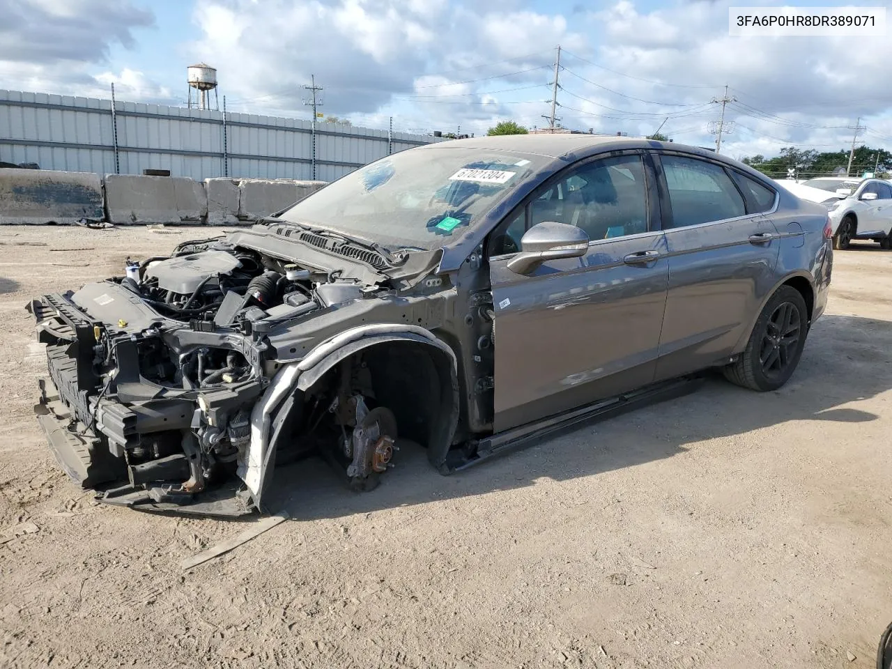 3FA6P0HR8DR389071 2013 Ford Fusion Se