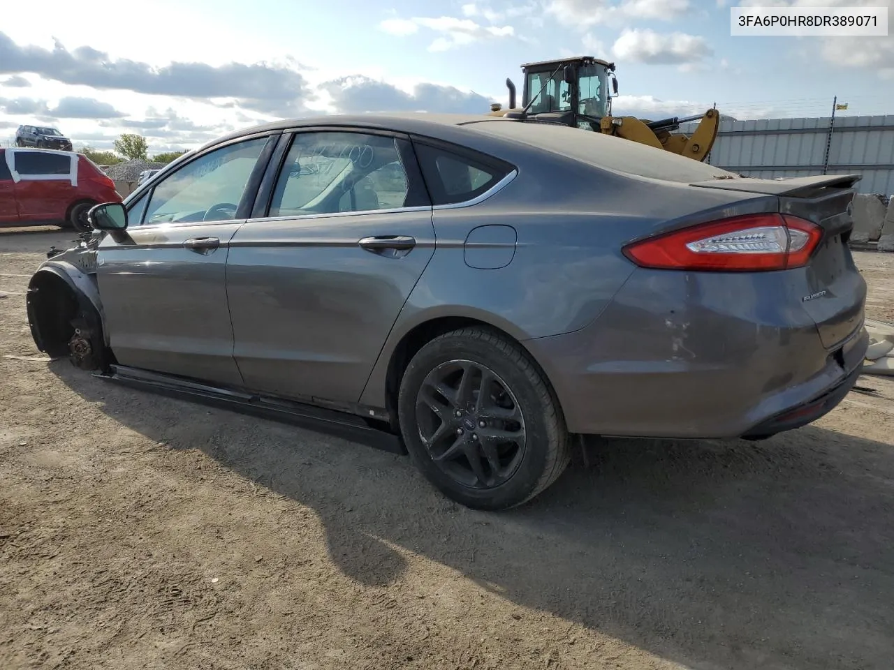 3FA6P0HR8DR389071 2013 Ford Fusion Se