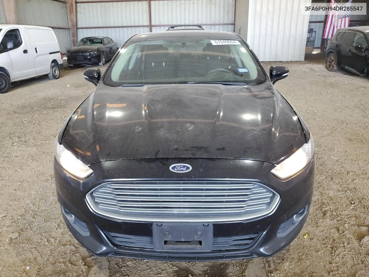 2013 Ford Fusion Se VIN: 3FA6P0H94DR285547 Lot: 67049604