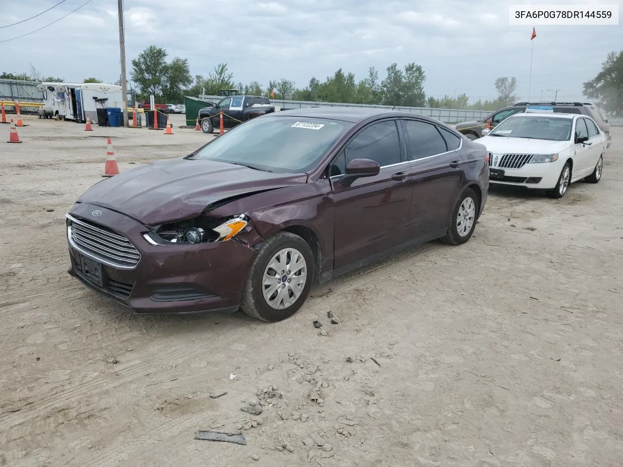 3FA6P0G78DR144559 2013 Ford Fusion S