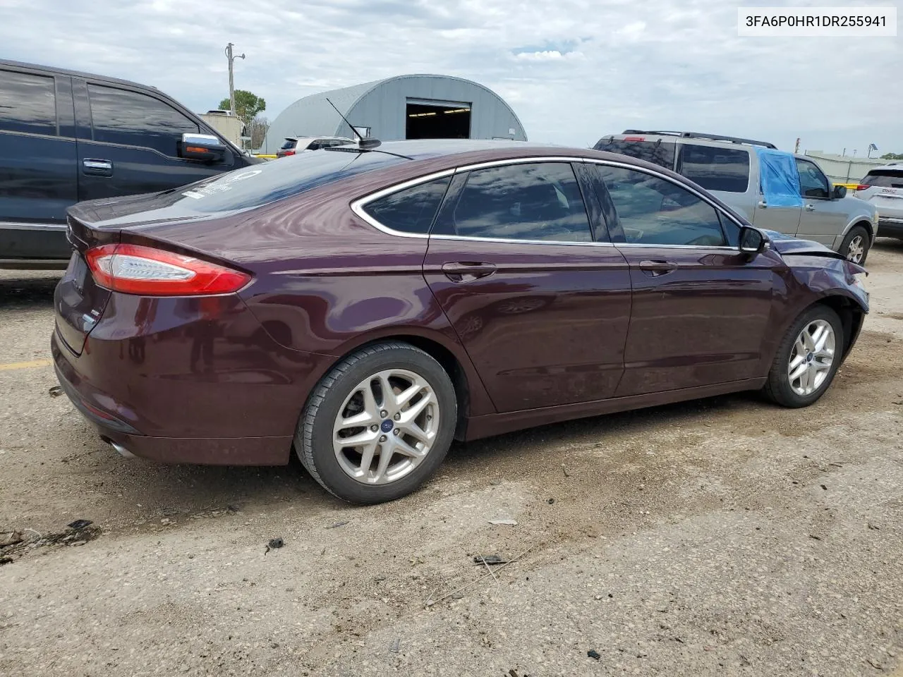 2013 Ford Fusion Se VIN: 3FA6P0HR1DR255941 Lot: 67591254