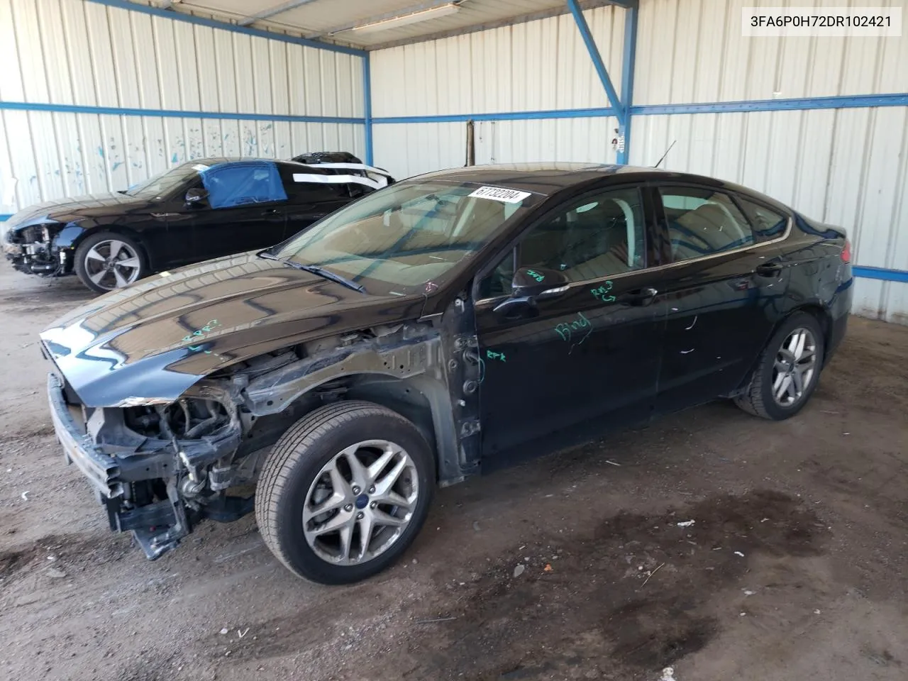 3FA6P0H72DR102421 2013 Ford Fusion Se