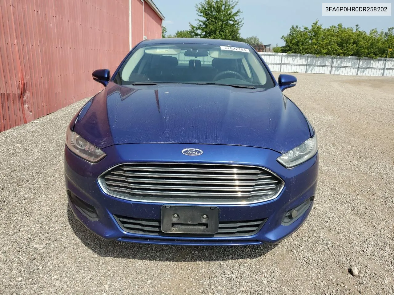 3FA6P0HR0DR258202 2013 Ford Fusion Se