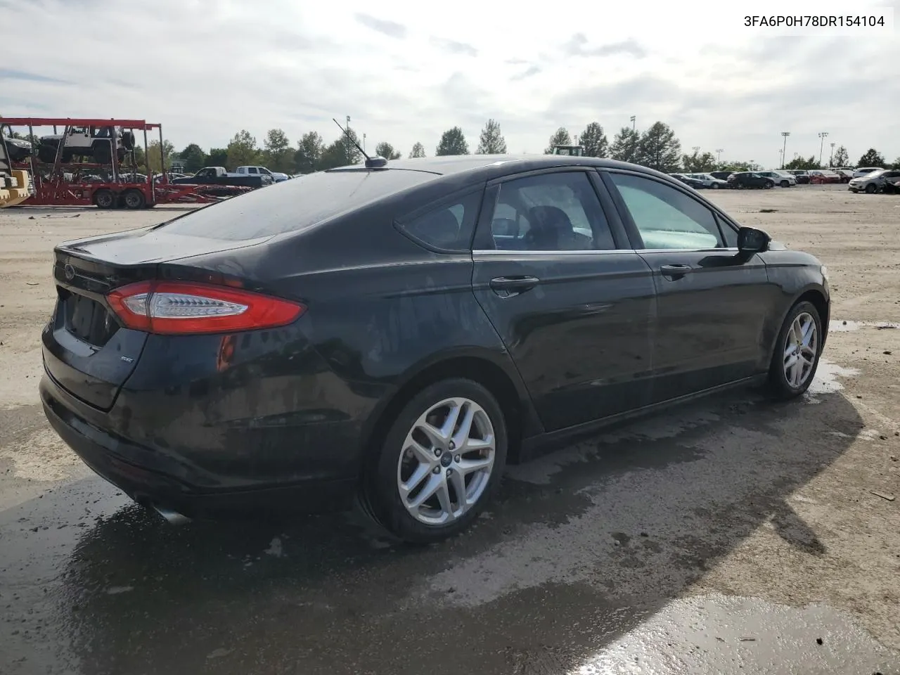 2013 Ford Fusion Se VIN: 3FA6P0H78DR154104 Lot: 68335834