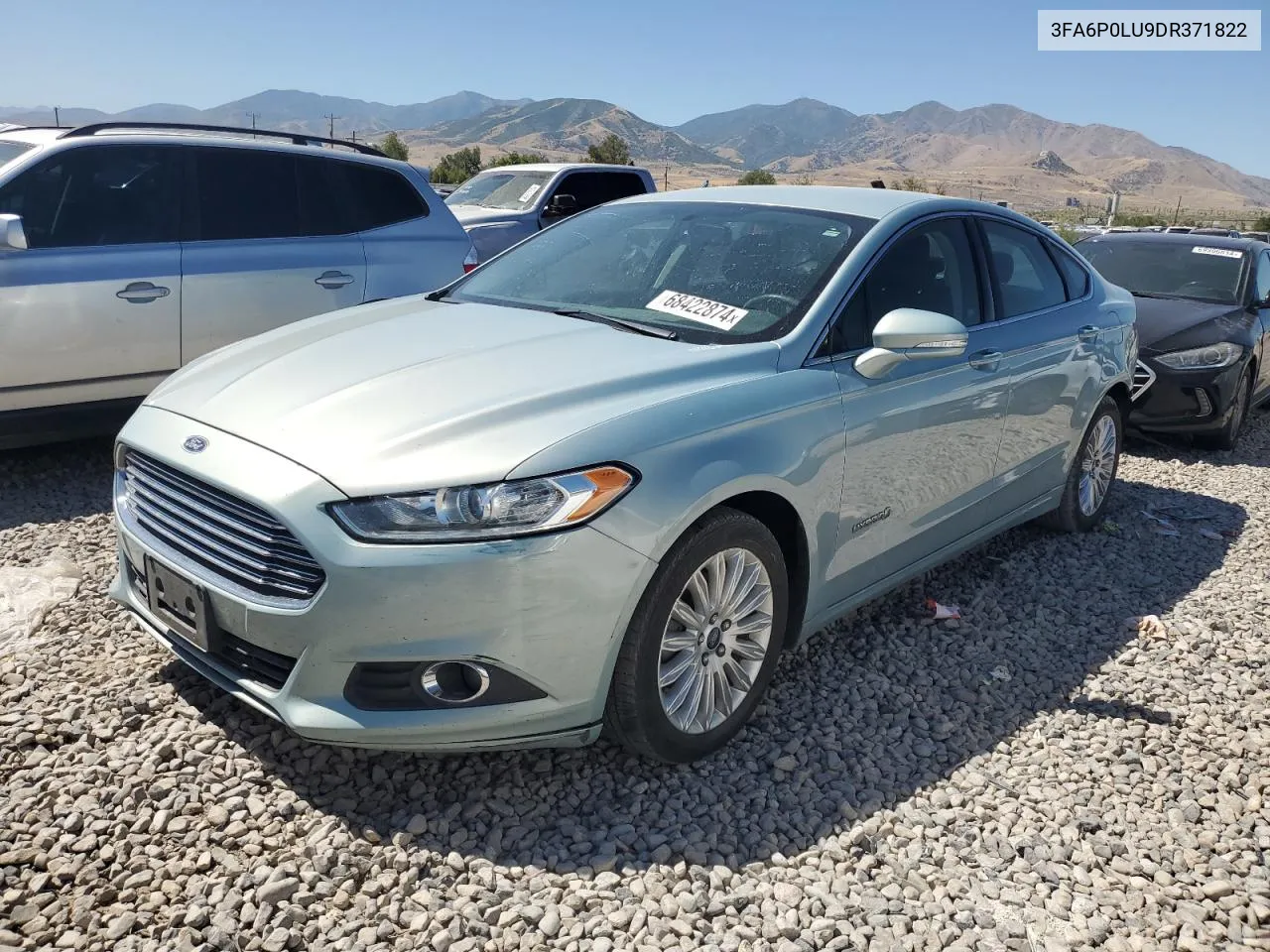 2013 Ford Fusion Se Hybrid VIN: 3FA6P0LU9DR371822 Lot: 68422874