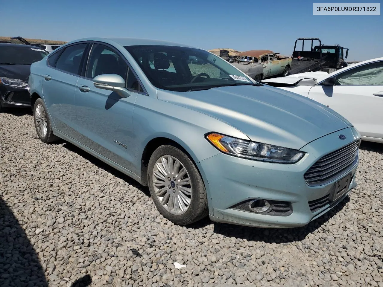 2013 Ford Fusion Se Hybrid VIN: 3FA6P0LU9DR371822 Lot: 68422874