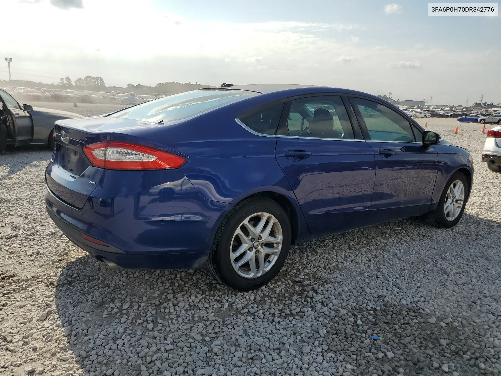 2013 Ford Fusion Se VIN: 3FA6P0H70DR342776 Lot: 68875164