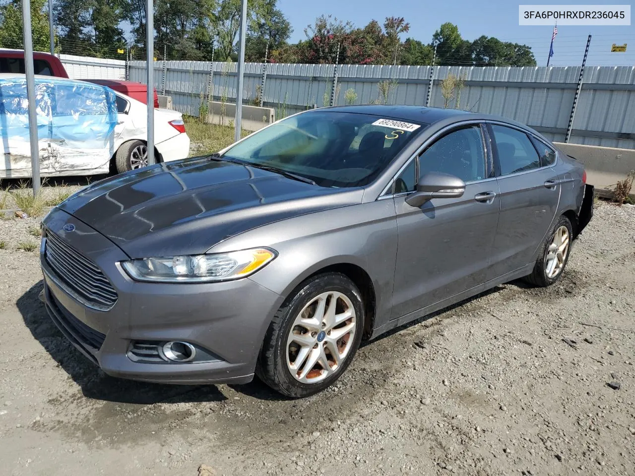 2013 Ford Fusion Se VIN: 3FA6P0HRXDR236045 Lot: 69290864