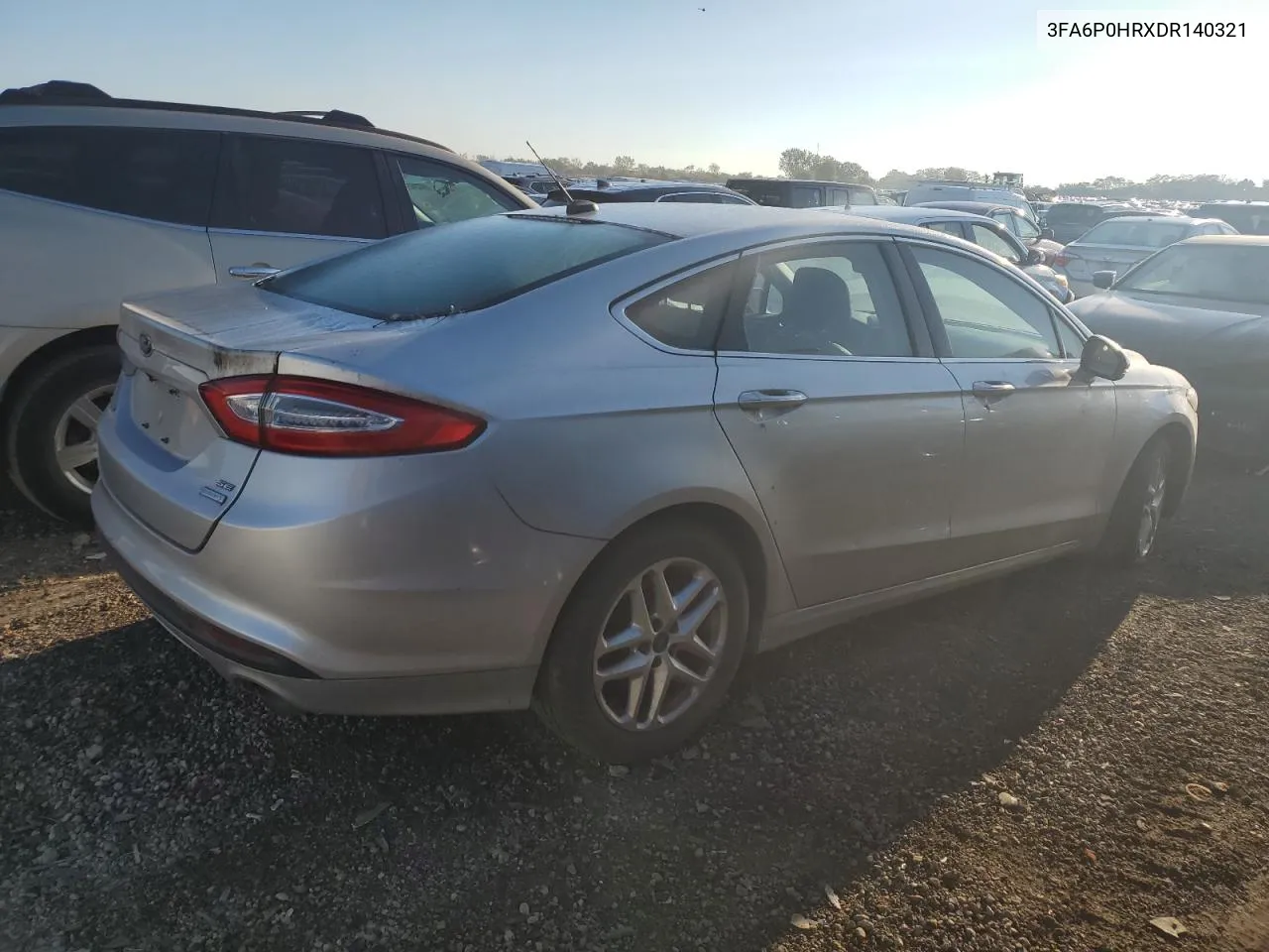 2013 Ford Fusion Se VIN: 3FA6P0HRXDR140321 Lot: 69359734