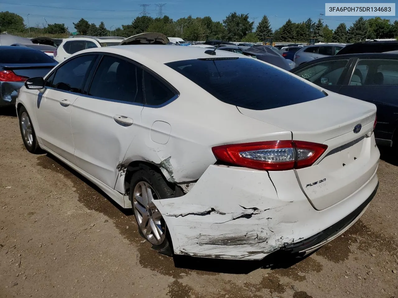 2013 Ford Fusion Se VIN: 3FA6P0H75DR134683 Lot: 69717854