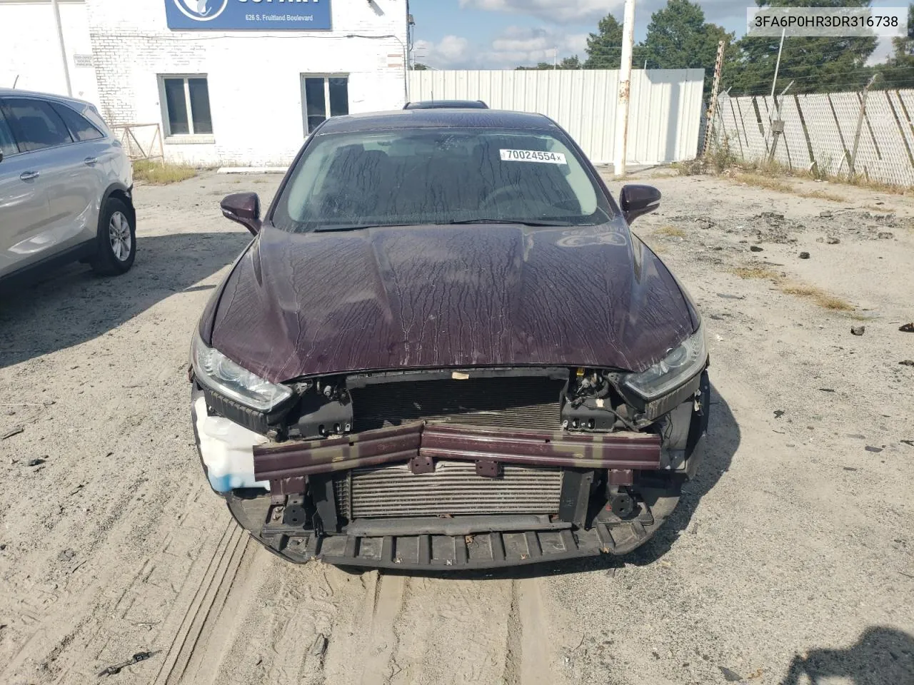 3FA6P0HR3DR316738 2013 Ford Fusion Se