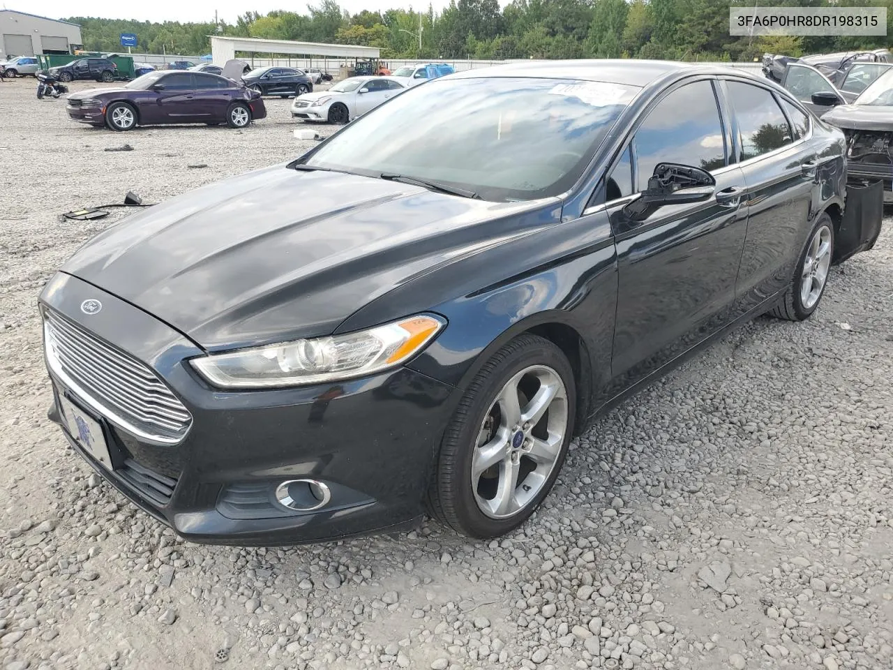 2013 Ford Fusion Se VIN: 3FA6P0HR8DR198315 Lot: 70389554