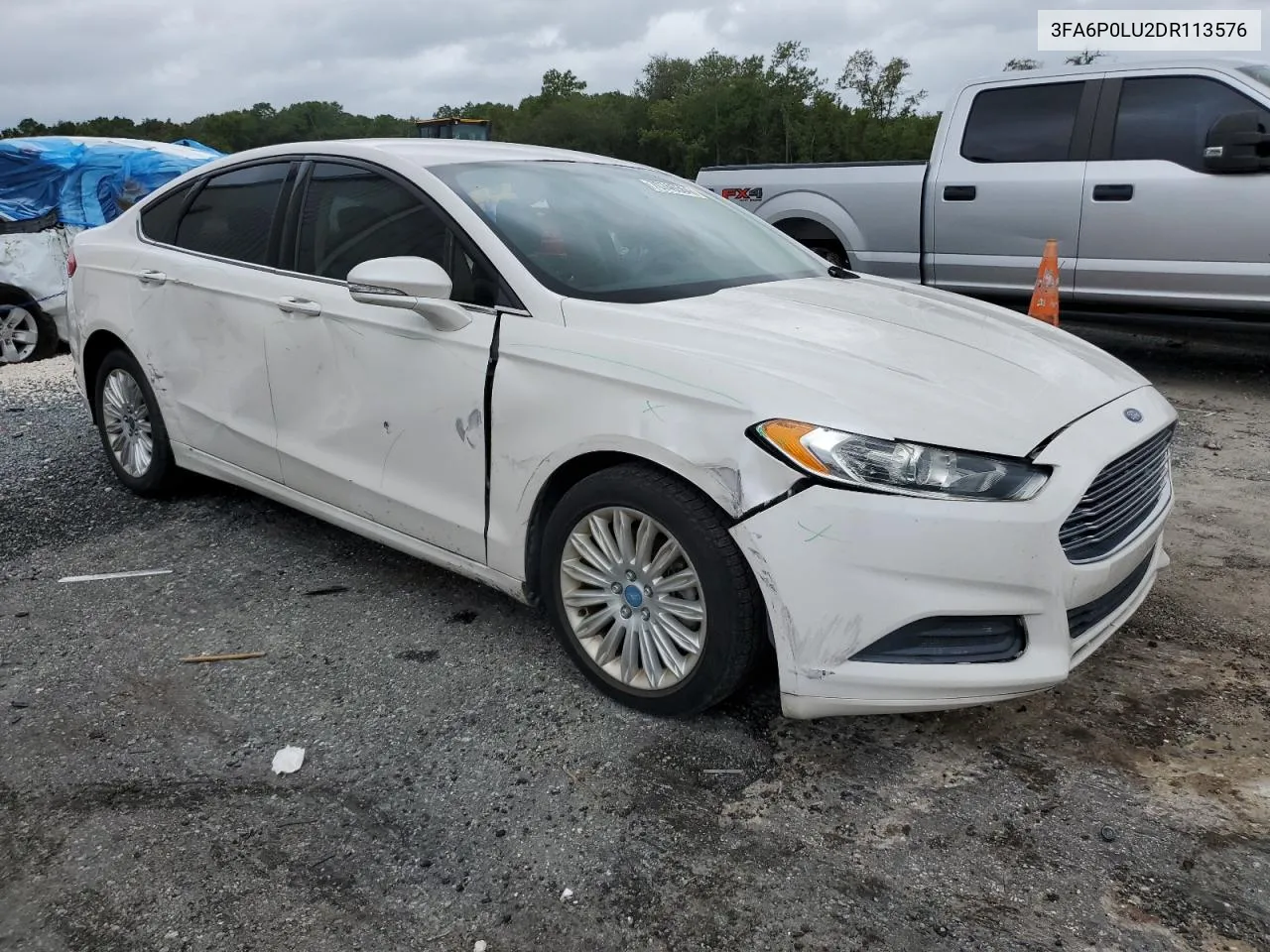 2013 Ford Fusion Se Hybrid VIN: 3FA6P0LU2DR113576 Lot: 70746564