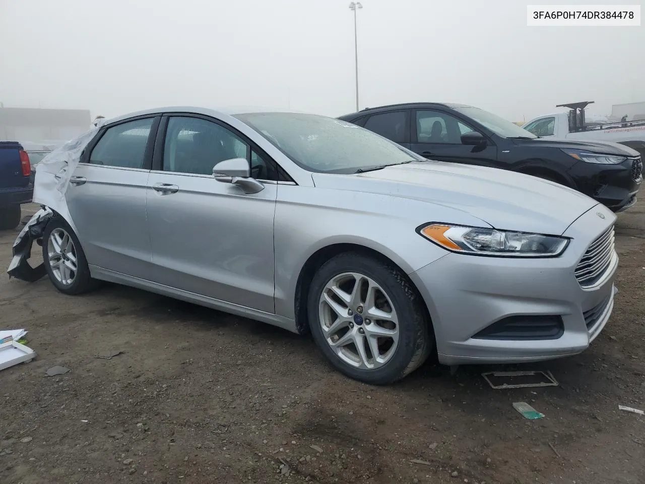 2013 Ford Fusion Se VIN: 3FA6P0H74DR384478 Lot: 70786004