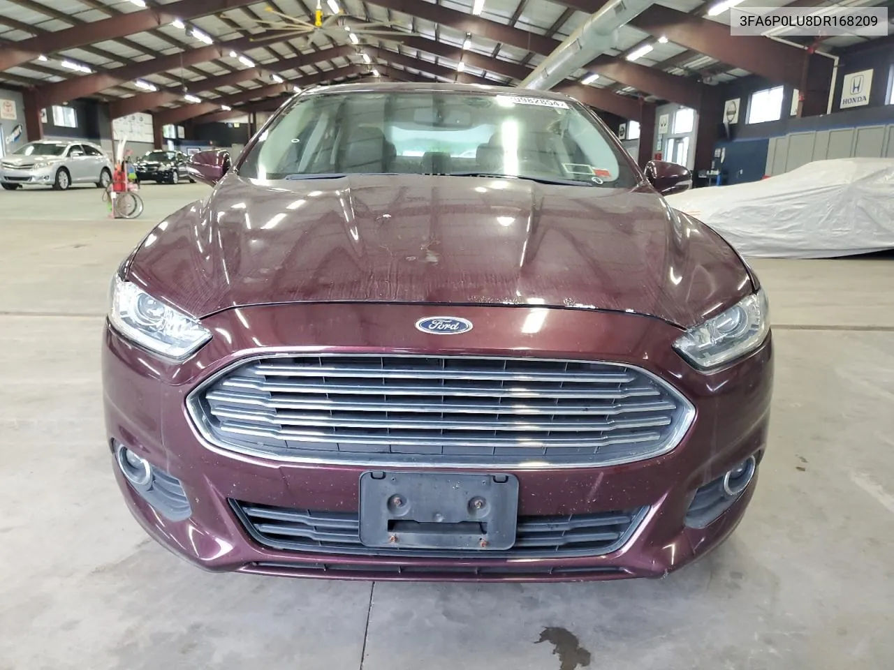 2013 Ford Fusion Se Hybrid VIN: 3FA6P0LU8DR168209 Lot: 70982854