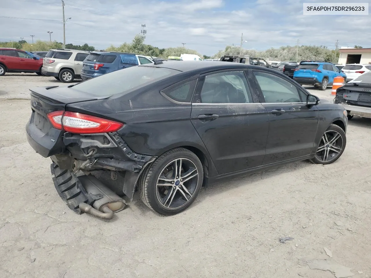 2013 Ford Fusion Se VIN: 3FA6P0H75DR296233 Lot: 71040124