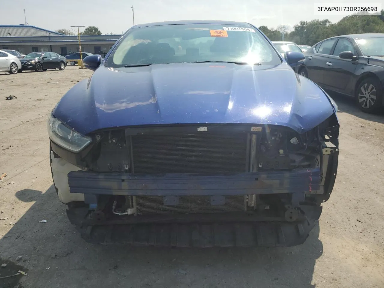 2013 Ford Fusion Se VIN: 3FA6P0H73DR256698 Lot: 71097804