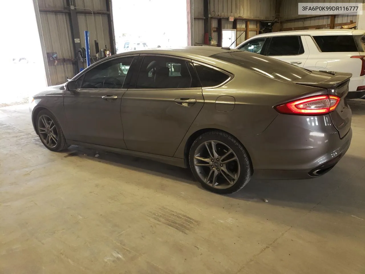 2013 Ford Fusion Titanium VIN: 3FA6P0K99DR116777 Lot: 71262374