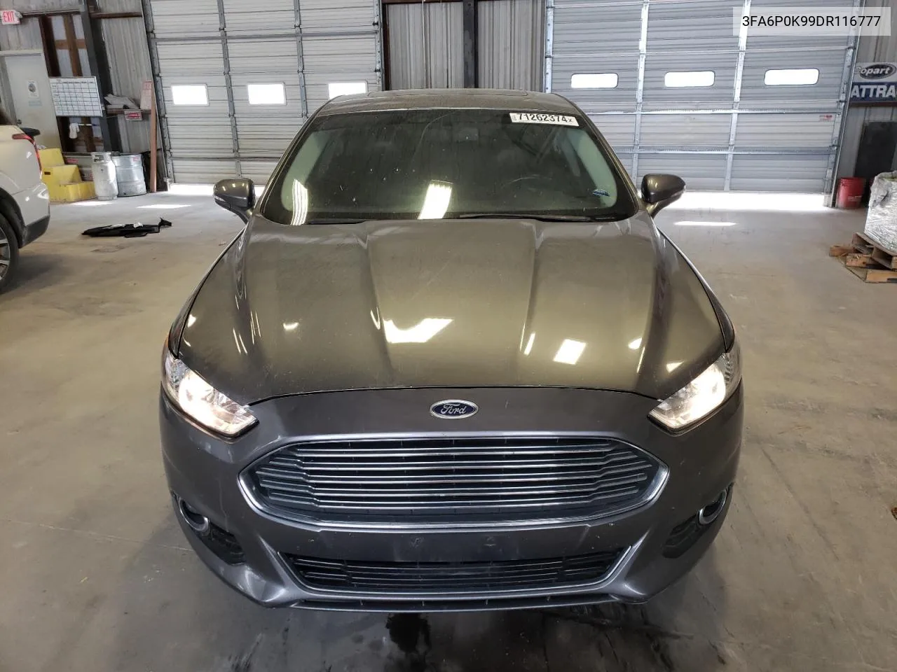 2013 Ford Fusion Titanium VIN: 3FA6P0K99DR116777 Lot: 71262374