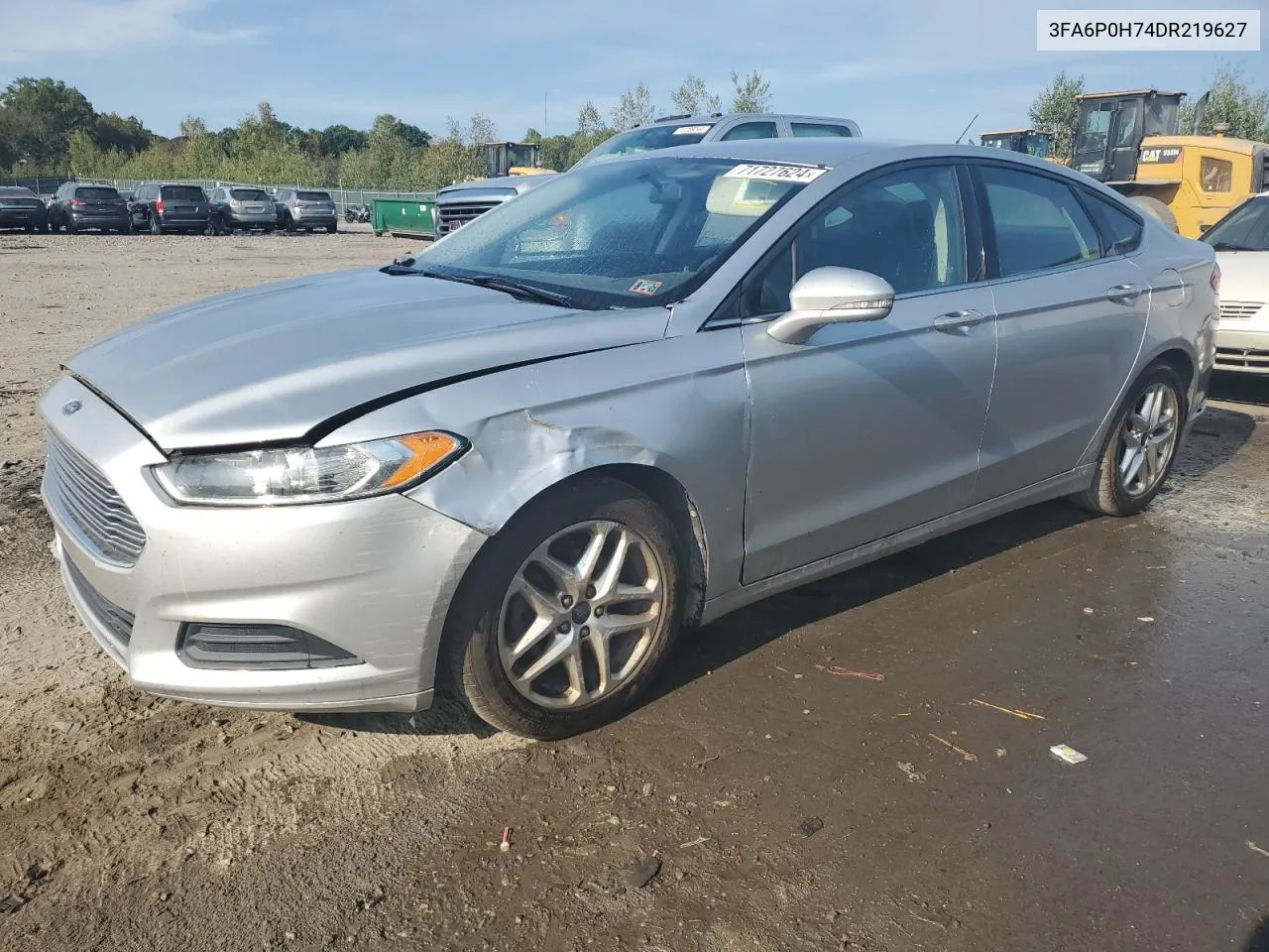 2013 Ford Fusion Se VIN: 3FA6P0H74DR219627 Lot: 71727624