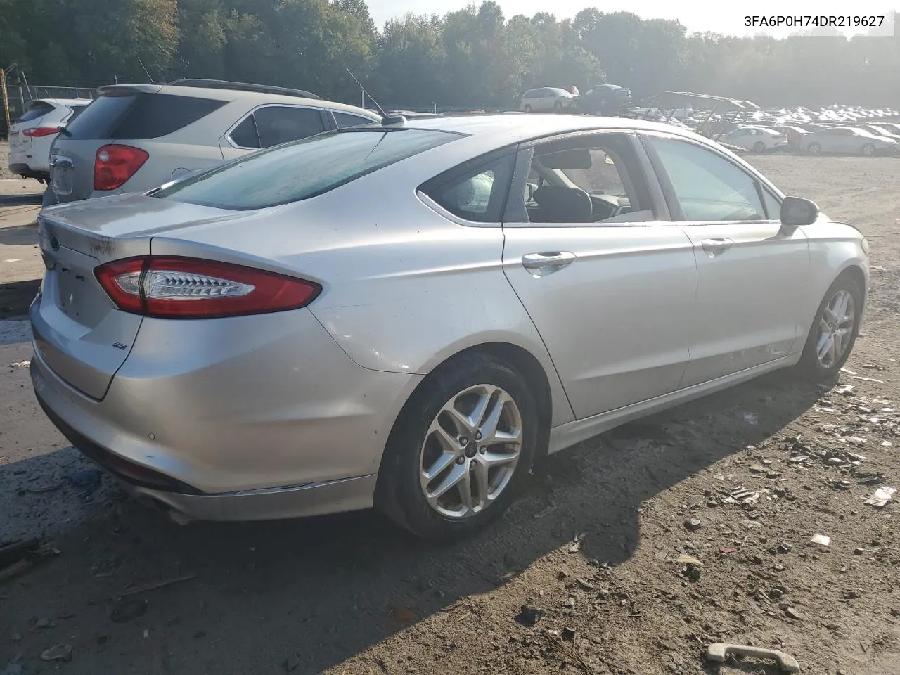 2013 Ford Fusion Se VIN: 3FA6P0H74DR219627 Lot: 71727624