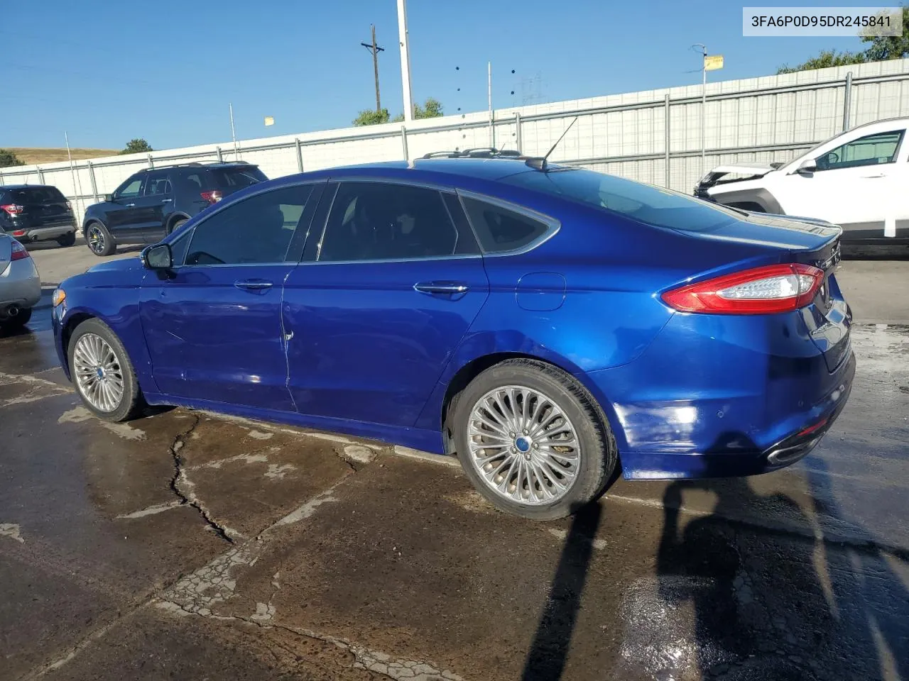 3FA6P0D95DR245841 2013 Ford Fusion Titanium