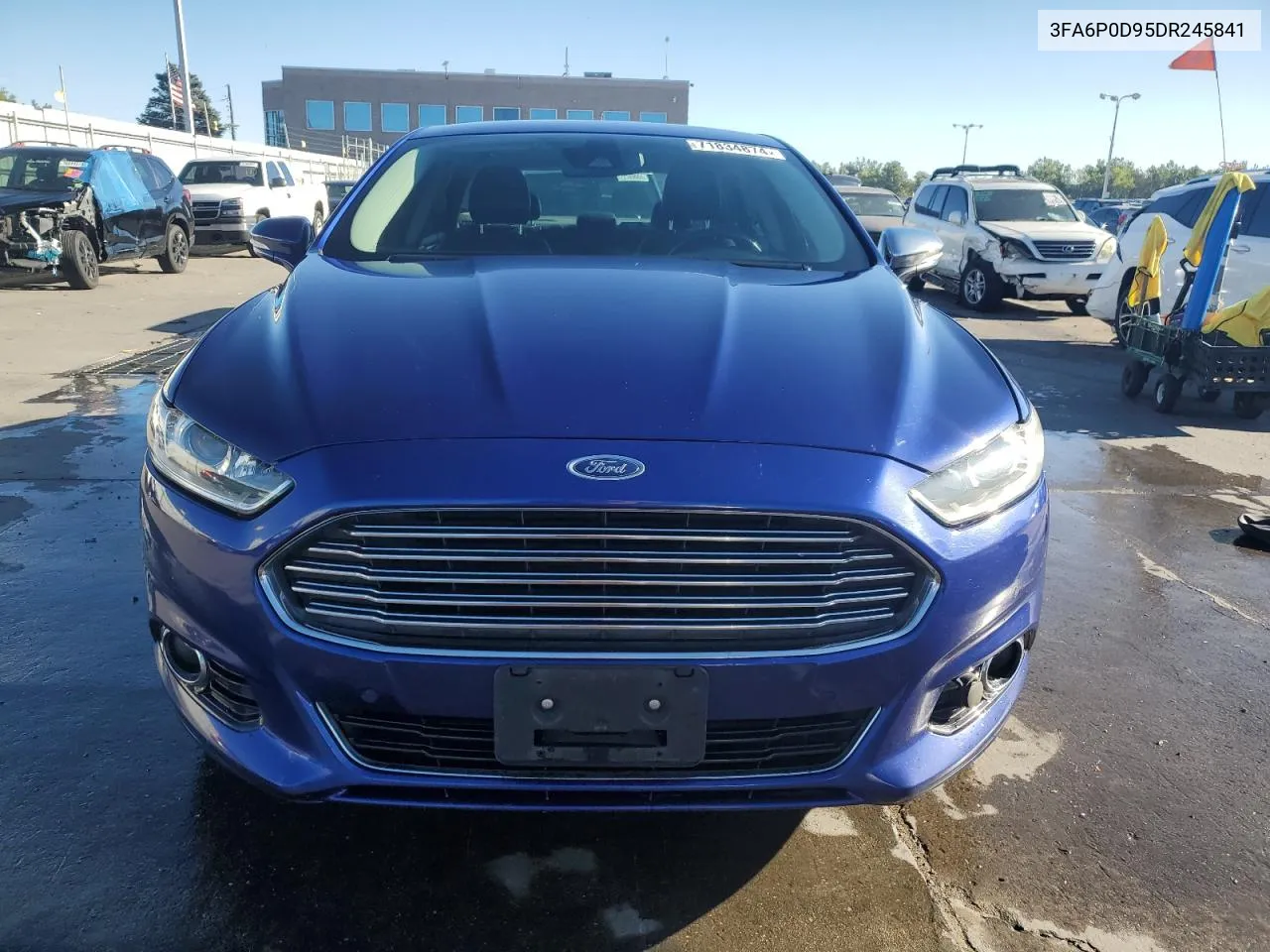 3FA6P0D95DR245841 2013 Ford Fusion Titanium