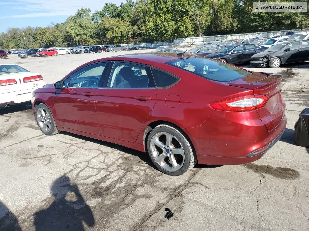 2013 Ford Fusion Se Hybrid VIN: 3FA6P0LU6DR218329 Lot: 72348614