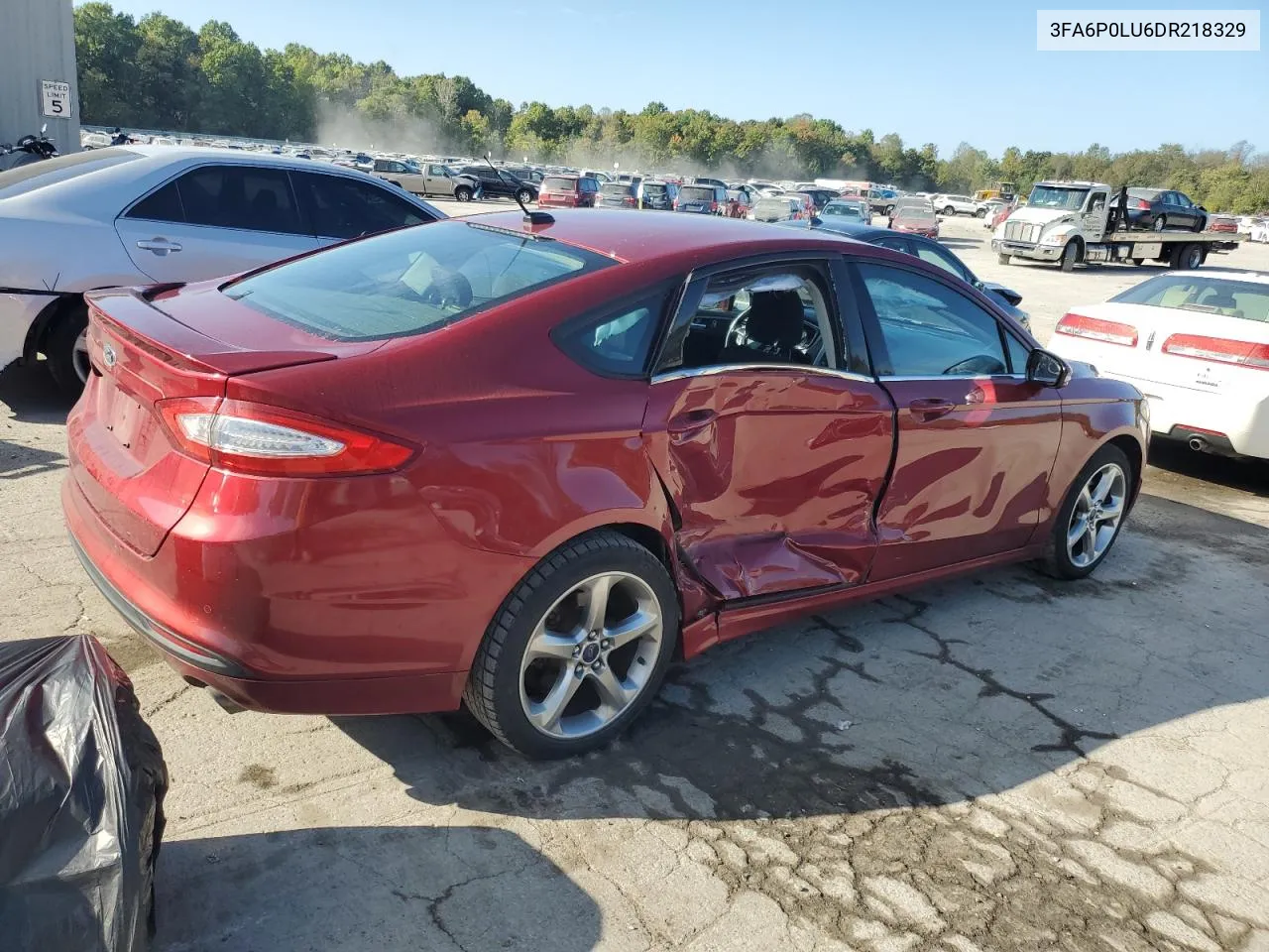 2013 Ford Fusion Se Hybrid VIN: 3FA6P0LU6DR218329 Lot: 72348614