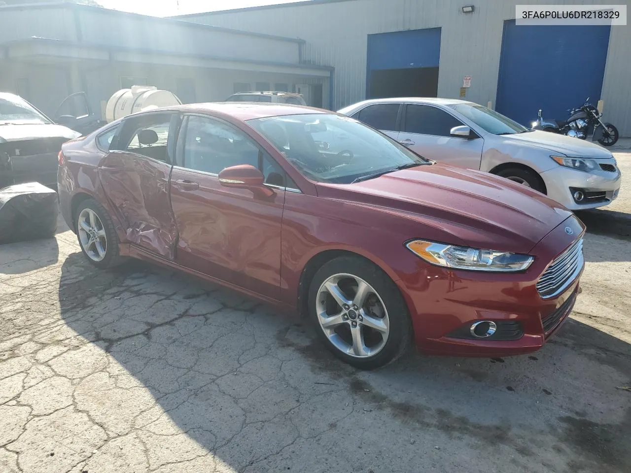 2013 Ford Fusion Se Hybrid VIN: 3FA6P0LU6DR218329 Lot: 72348614