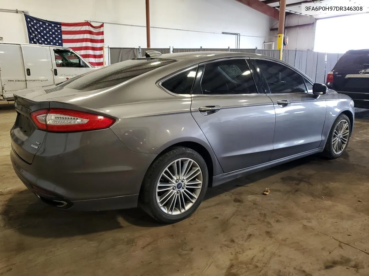 2013 Ford Fusion Se VIN: 3FA6P0H97DR346308 Lot: 72623704