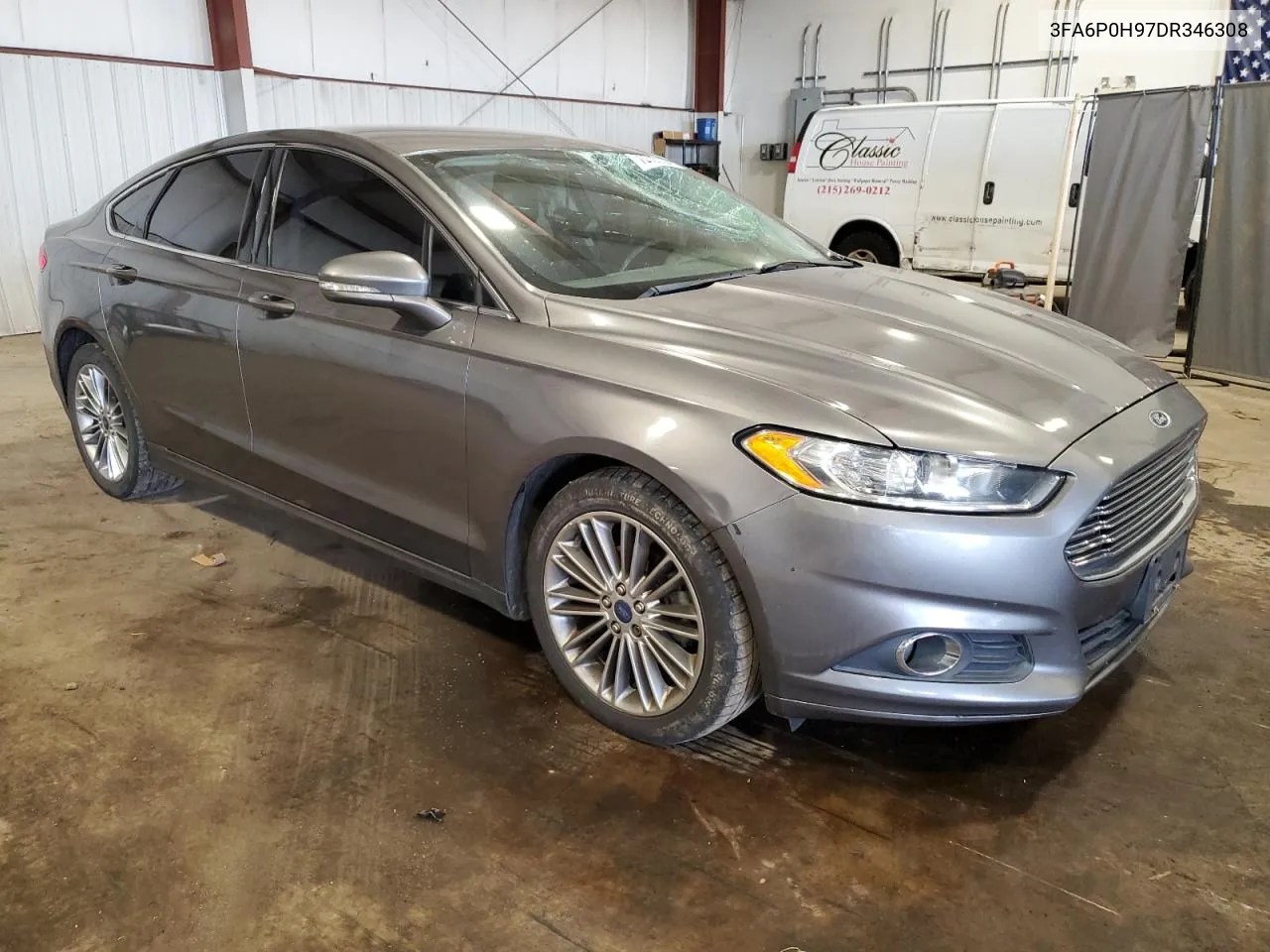 2013 Ford Fusion Se VIN: 3FA6P0H97DR346308 Lot: 72623704