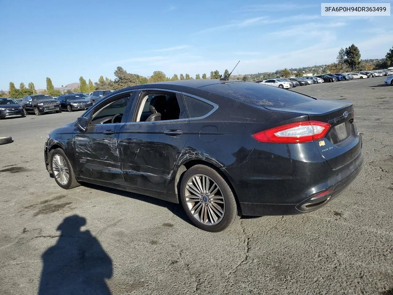 2013 Ford Fusion Se VIN: 3FA6P0H94DR363499 Lot: 72641064