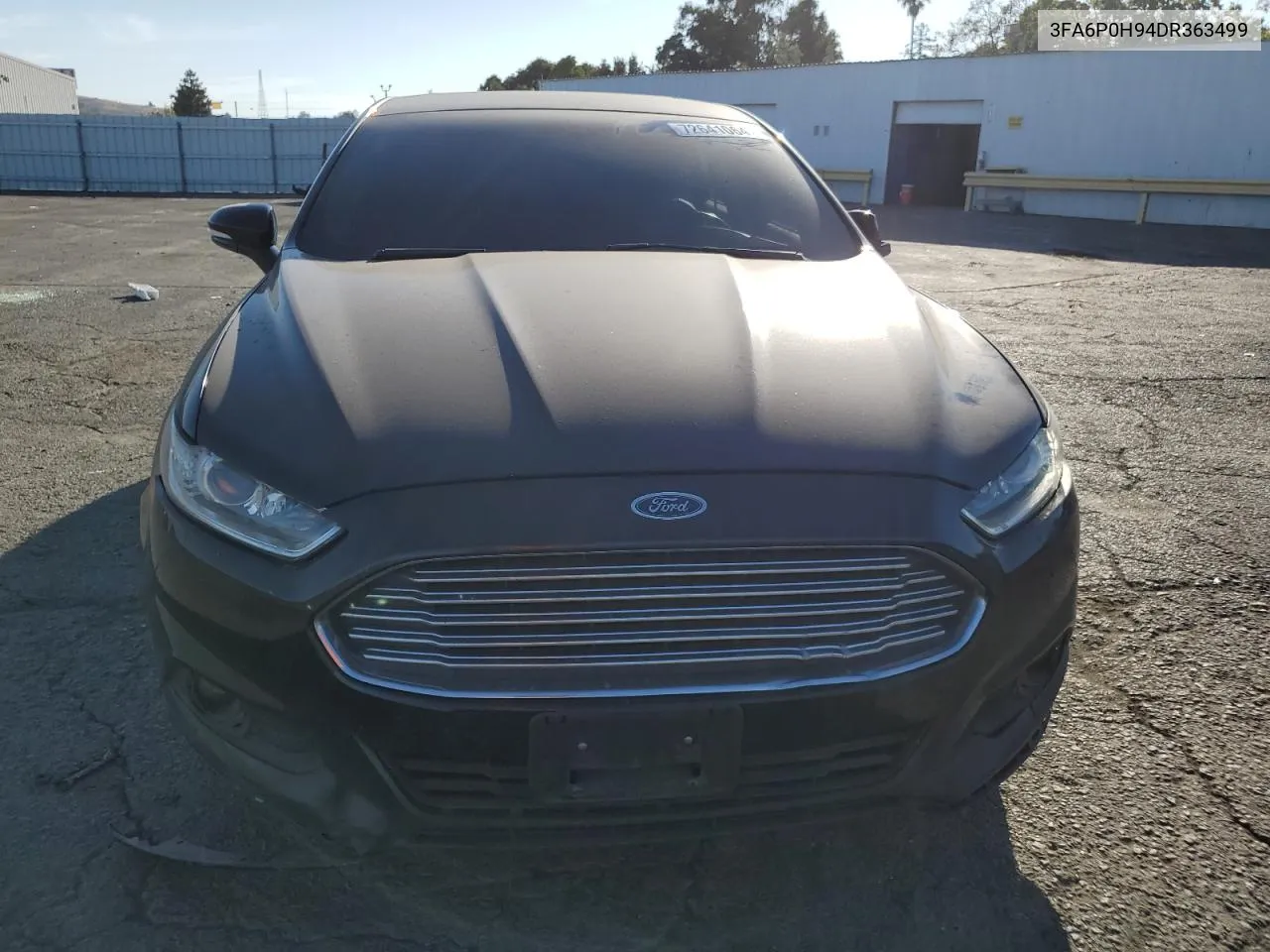 2013 Ford Fusion Se VIN: 3FA6P0H94DR363499 Lot: 72641064