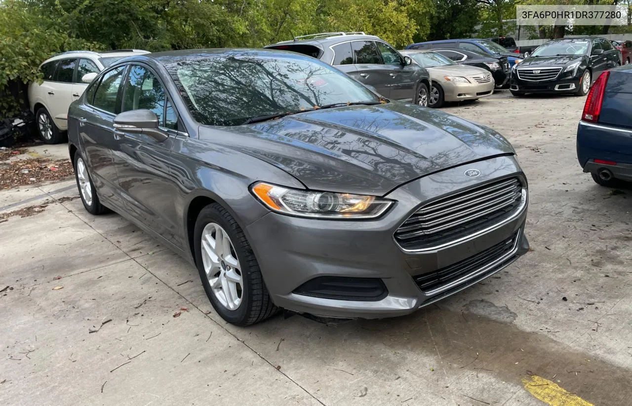 2013 Ford Fusion Se VIN: 3FA6P0HR1DR377280 Lot: 73123134