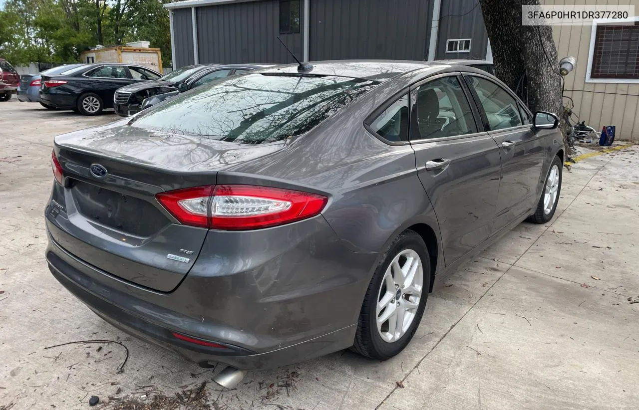 2013 Ford Fusion Se VIN: 3FA6P0HR1DR377280 Lot: 73123134