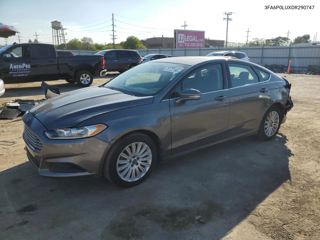 2013 Ford Fusion Se Hybrid VIN: 3FA6P0LUXDR290747 Lot: 73172194