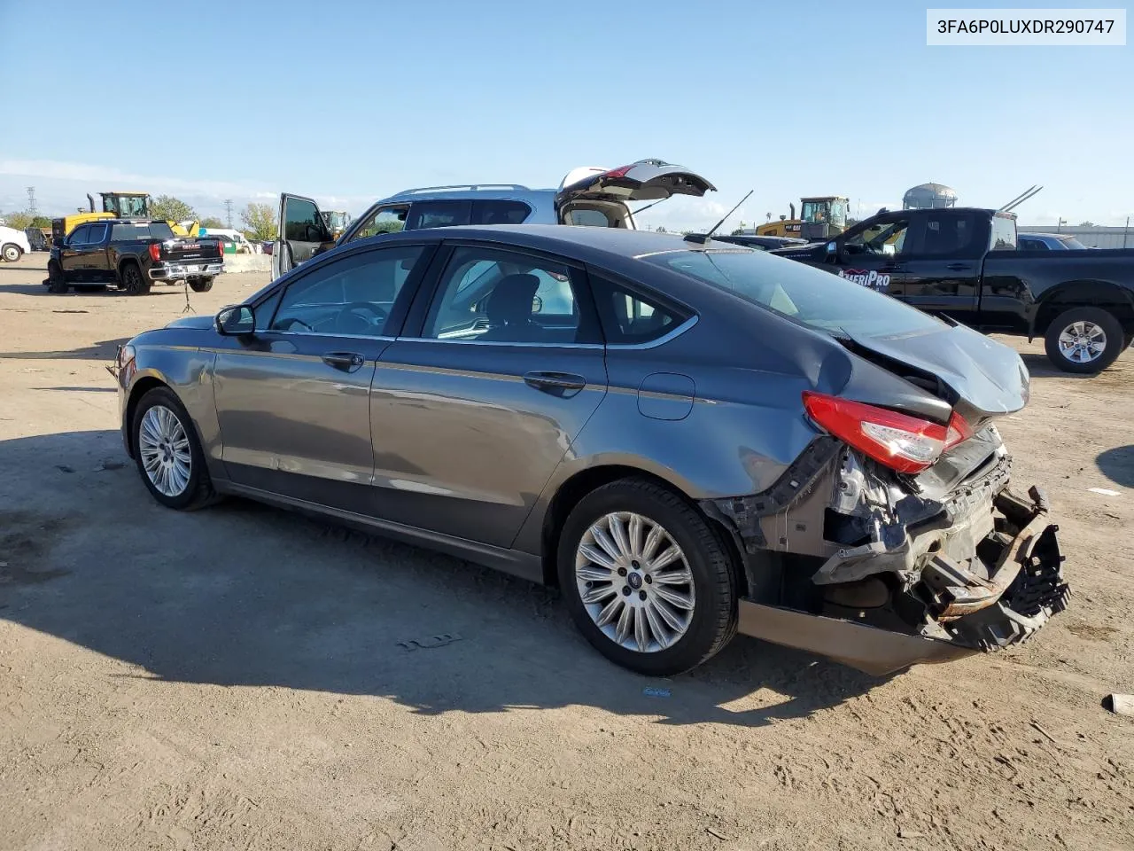 2013 Ford Fusion Se Hybrid VIN: 3FA6P0LUXDR290747 Lot: 73172194