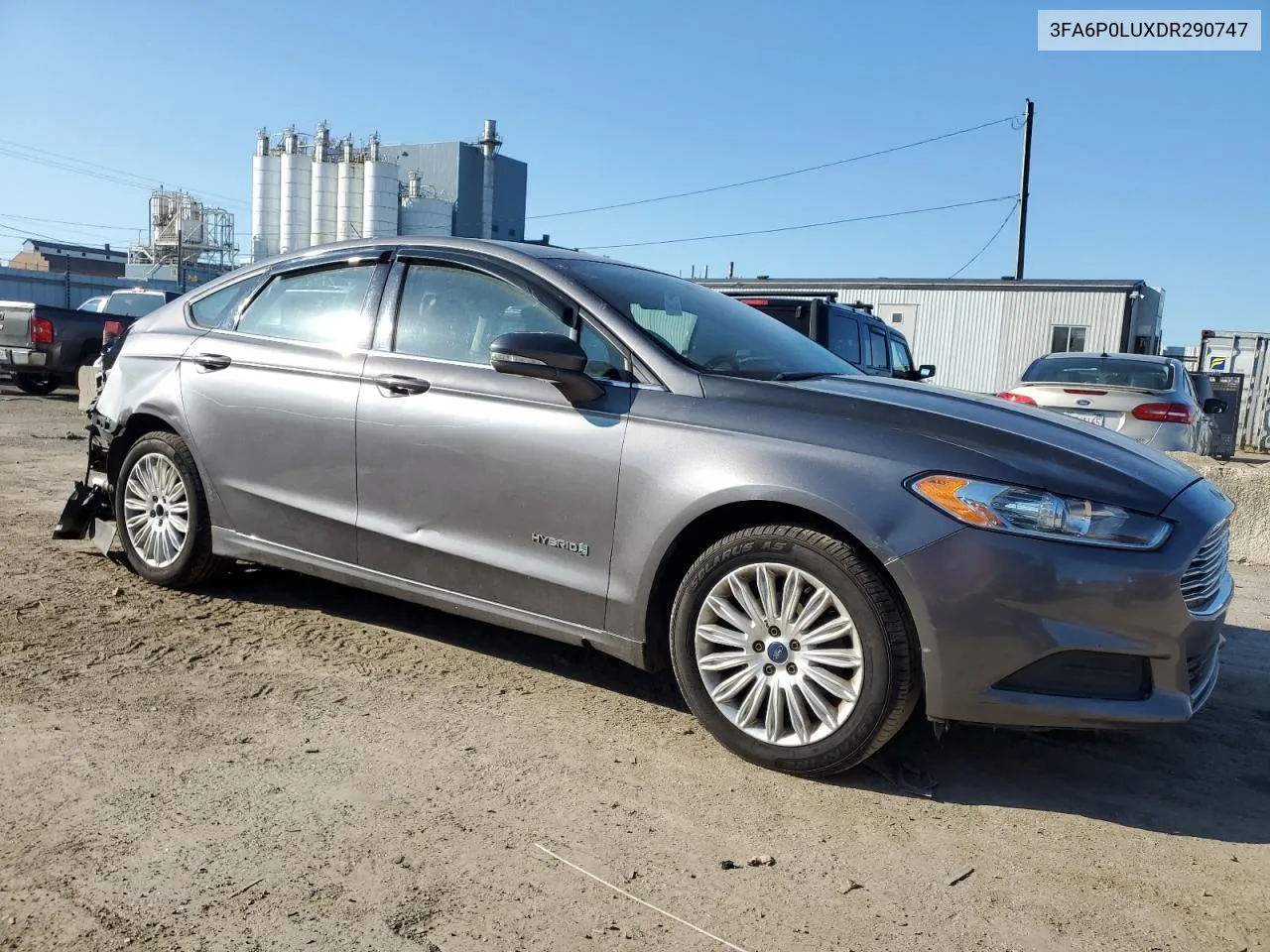 2013 Ford Fusion Se Hybrid VIN: 3FA6P0LUXDR290747 Lot: 73172194