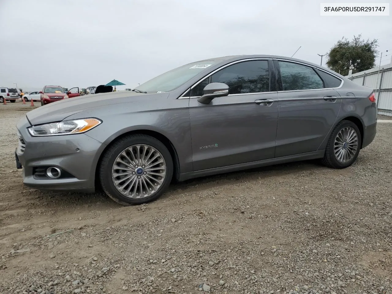 2013 Ford Fusion Titanium Hev VIN: 3FA6P0RU5DR291747 Lot: 73390064