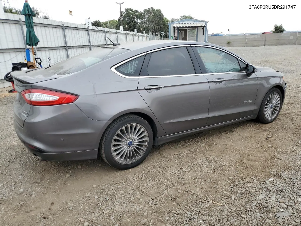 2013 Ford Fusion Titanium Hev VIN: 3FA6P0RU5DR291747 Lot: 73390064