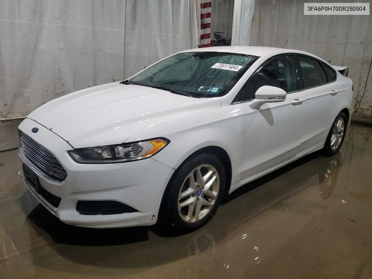 2013 Ford Fusion Se VIN: 3FA6P0H70DR250504 Lot: 73517484